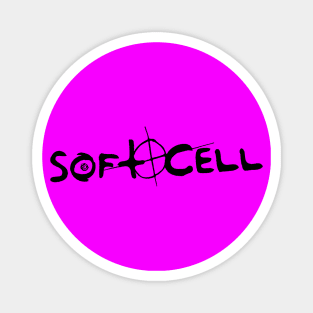 Soft Cell Logo Magnet